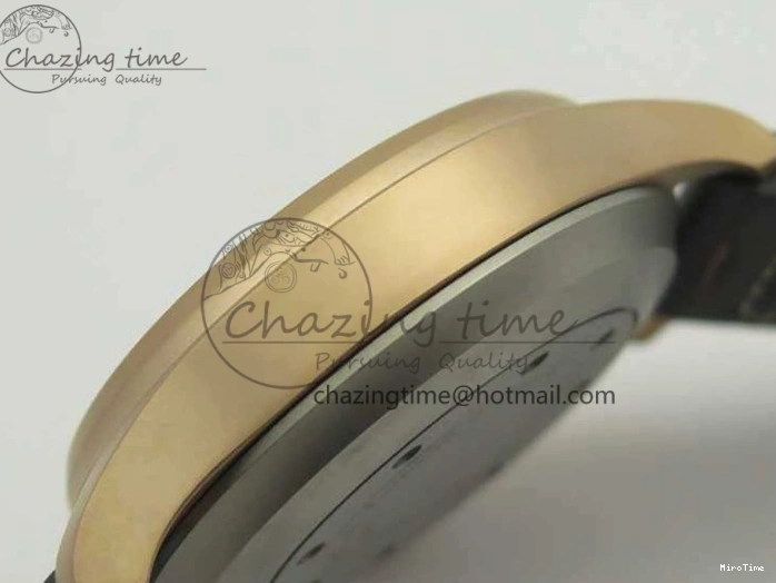 MIROTIME 0331 Big Pilot IW510301 Satin-Polished RG YLF Best Edition Black Dial On Leather Strap A Flexible 7222